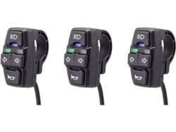 3 Interruptores De Iluminación Para Bicicleta Eléctrica + Accesorios Giratorios Para Patinete Eléctrico Inteligente