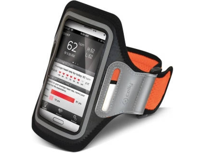 Armband Apple iPhone 5, 5s, SE CELLY AIRBAND02 Naranja
