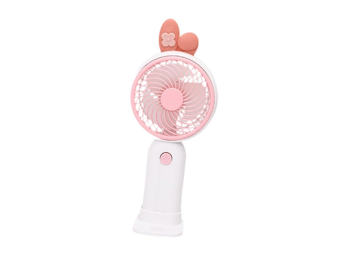 Ventilador Portátil De Mão, Mini Ventilador Portátil Recarregável Com Base, Ventilador De Resfriamento