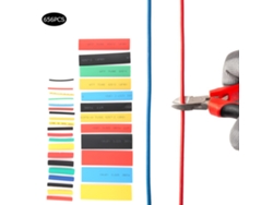 Omni-656pcs Tubería De Contracción Térmica Funda Aislante Cable Protector Impermeable Para Envolver Alambre