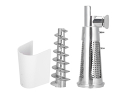 Accesorios Para Exprimidor De Tomates Y Picadora De Carne: Eje De Tornillo, Manguera De Filtro Y Deflector Para Licuadora.