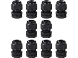 2026-conjunto De 10 Pasadores De Cable M16 De Nylon Ip68 Impermeable Para Conexiones Eléctricas
