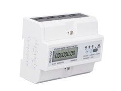 Medidor eléctrico digital trifásico 2026as, 4 Hilos, 220 V/380 V, 10-40 A, para riel DIN de 35 mm