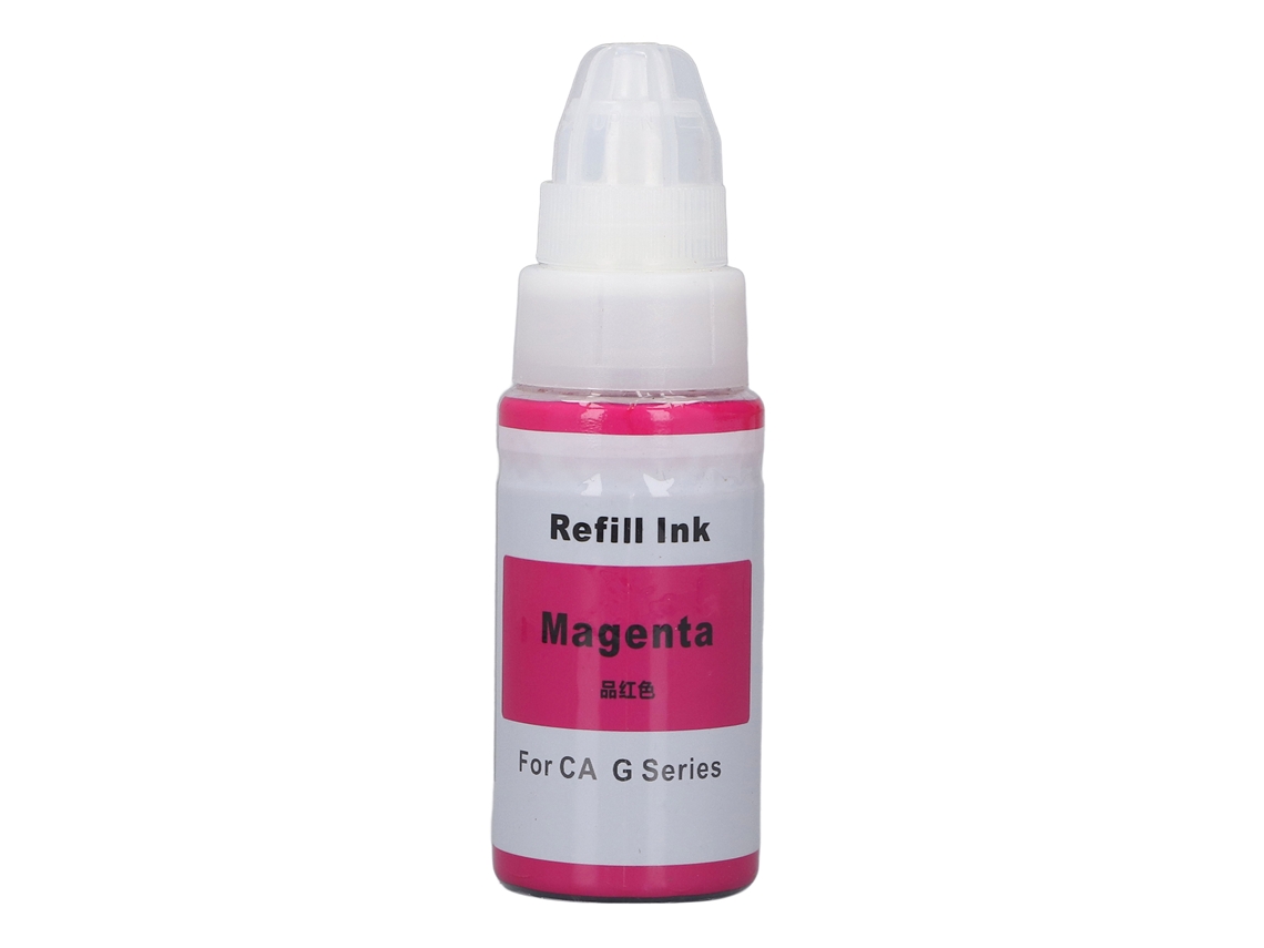 Tinta De Recarga Para Impresoras G1800, G2800, G3800, G1810, G2810, G3810, Magenta, 70 Ml.