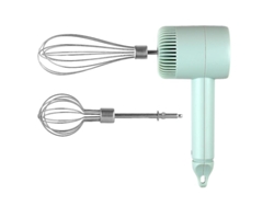 2026-batidora De Mano Eléctrica Inalámbrica Portátil Recargable Usb 3 Velocidades Acero Inoxidable 304 Verde