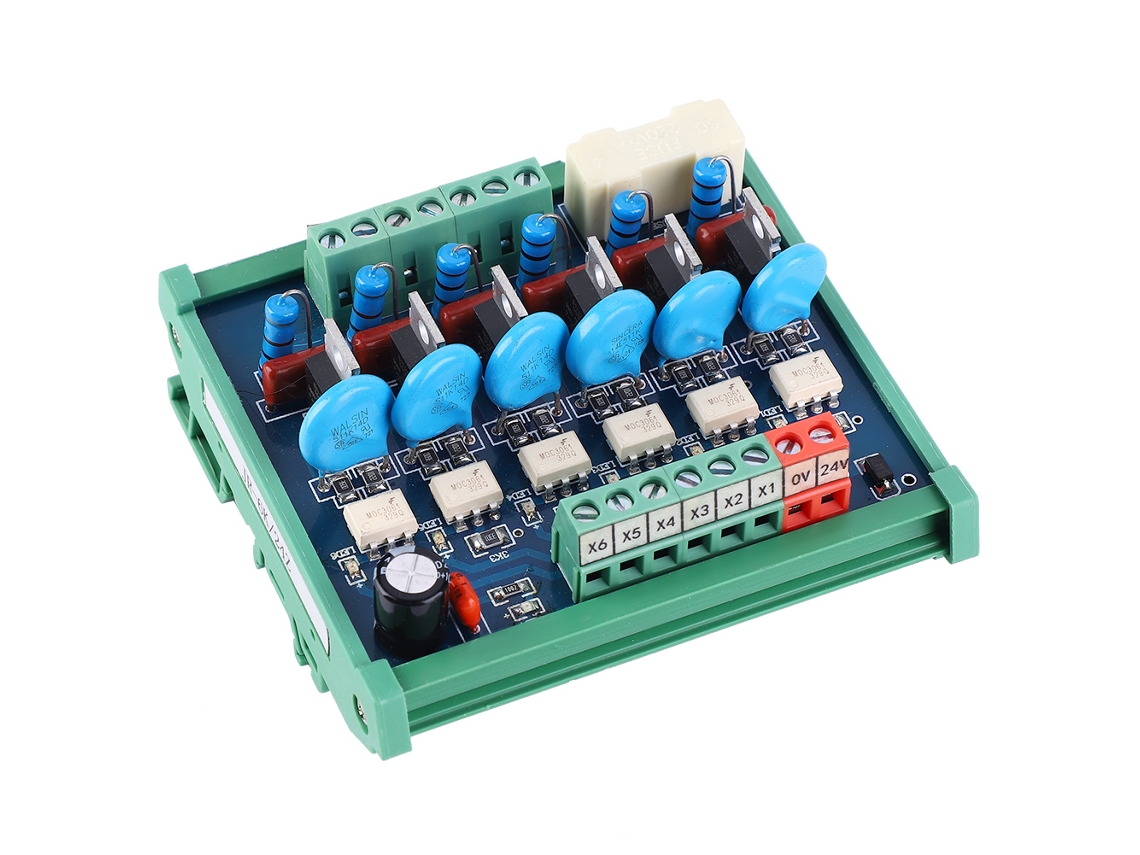 Placa De Potencia De Salida Scr Rectificador Controlado Por Silicio Amplificador Plc De 6 Canales