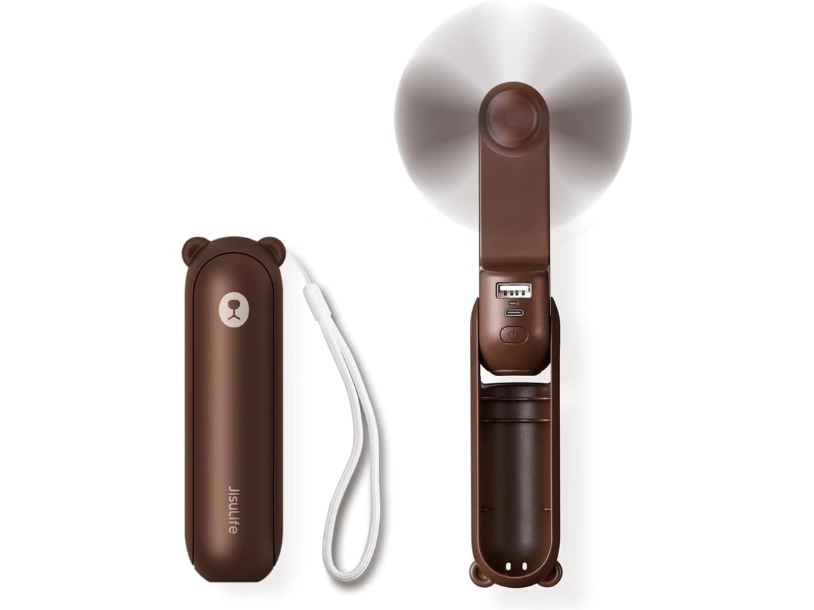 Mini Ventilador De Mano, Pequeño Ventilador De Bolsillo Recargable Por Usb duración De La Batería: 12-19 Horas