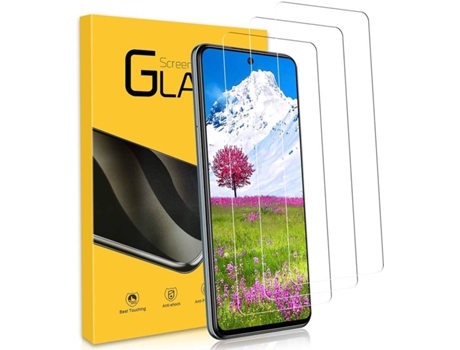 3x Protector Cristal Templado Xiaomi Redmi Note 9S HONGWE.