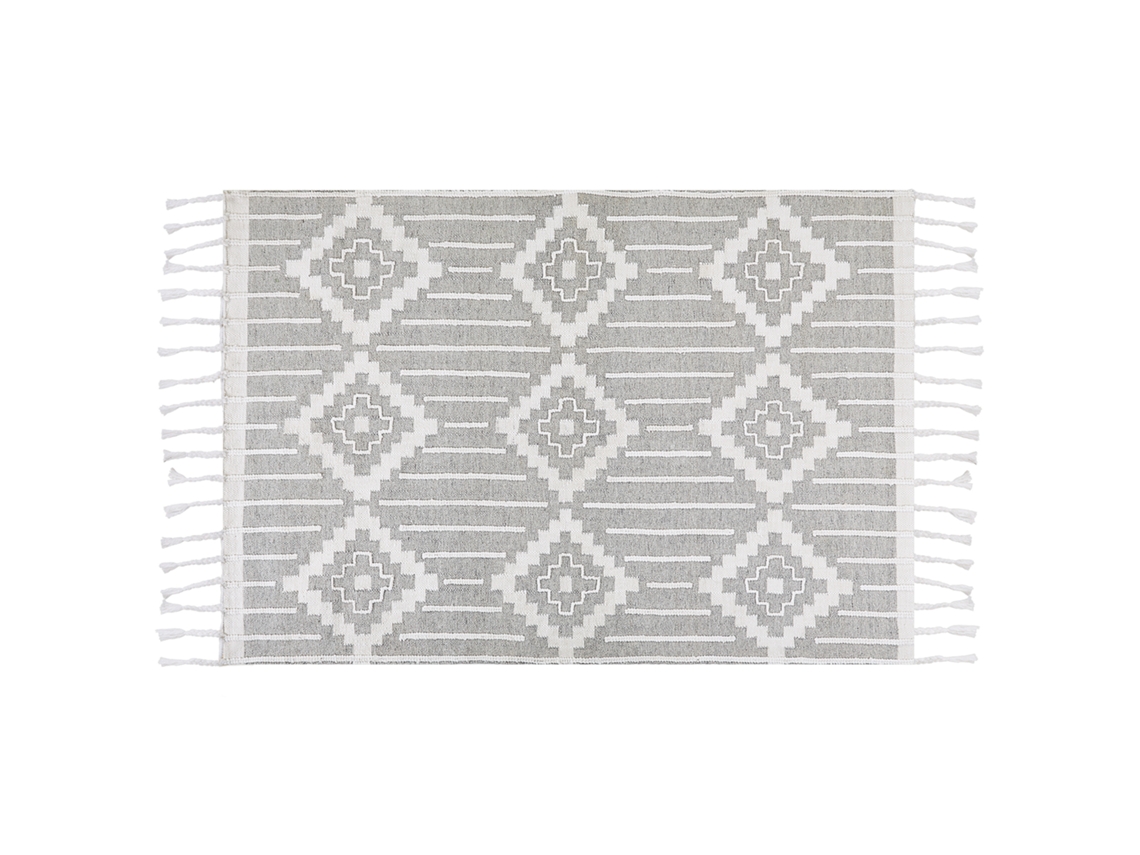 Alfombra BELIANI Tabiat de Material sintético Blanco 160x230