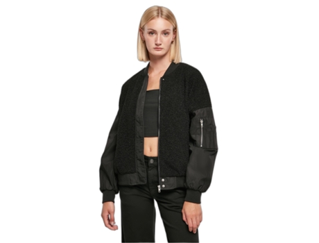 Abrigo para Mujer URBAN CLASSICS (XS - Negro)