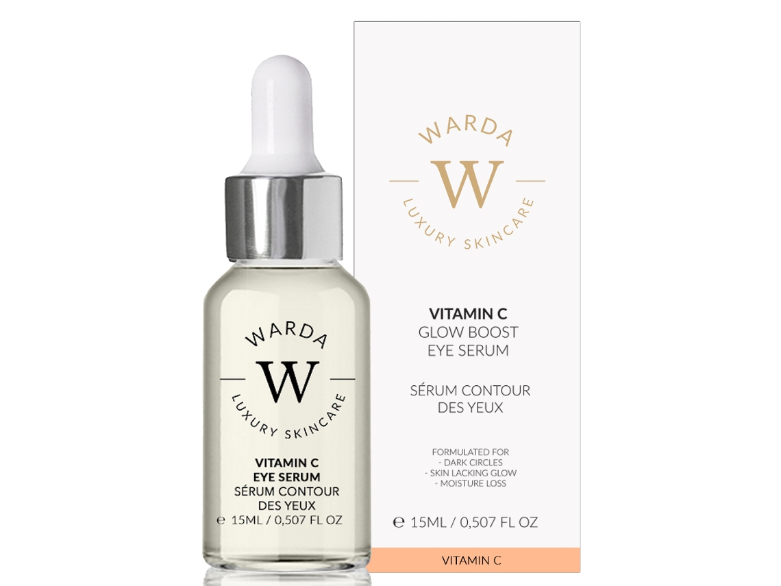 Suero en gel con vitamina C para aumentar el brillo de la piel 30 ml WARDA