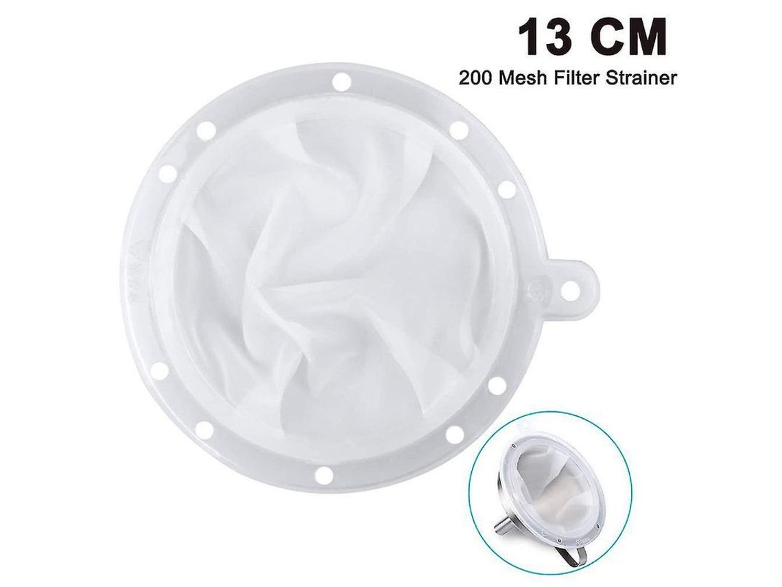 Filtro De Malla Fina Compatible Con Embudo De Cocina De 5 Pulgadas Para Zumos, Café Y Vino (13 Cm, Malla 200/400).