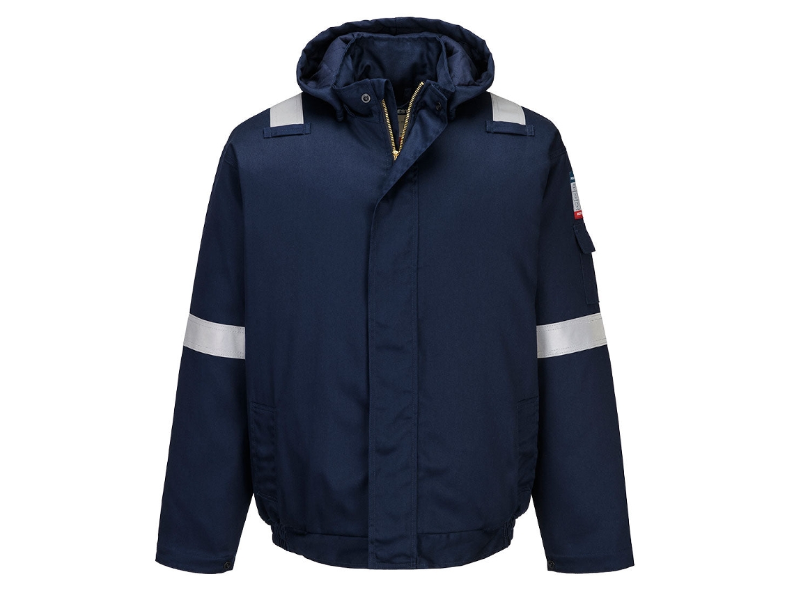 Chaqueta Bomber Ignífuga Aislada Bizflame Work+ | Protección Fr Marino / Xs