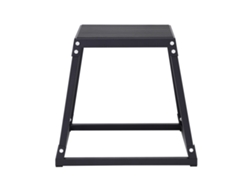 Cajón De Salto Pliométrico De 18 Pulgadas Succebuy Para Ejercicios De Fitness, Color Negro