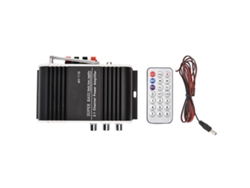 Amplificador De Áudio Para Carro Hifi 2.1ch Com Bluetooth Fm Radio Usb Sd Mp3 Player Super Bass Hy-118