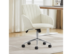 Silla Giratoria Ergonómica Con Altura Y Respaldo Ajustables Para Usar Durante Largas Horas.
