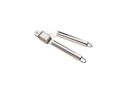 Prensa de ajos de acero inoxidable, picadora y trituradora de ajos, utensilio de cocina profesional para moler ajo. Rosewell