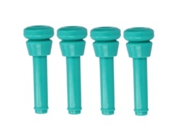 4 Fundas Interiores De Silicona Verde Para Accesorios De Ordeño De Máquinas De Ordeño De Ganado