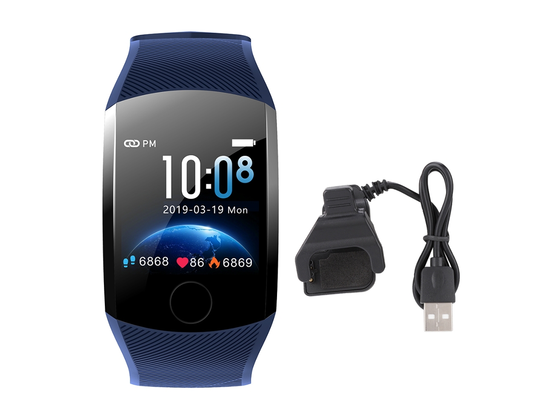 Pulsera Inteligente Deportiva Con Monitor De Frecuencia Cardíaca Y Sueño, Rastreador De Fitness Impermeable