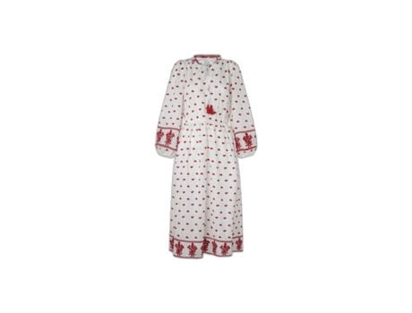 Vestido de Mujer PEPE JEANS Larga Belisa Blanco (S)