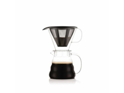 Cafetera Melior, filtro de malla permanente para acero inoxidable, 5 tazas, 0,6 L