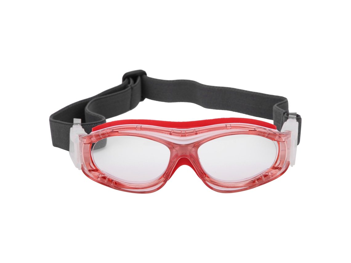 Rebe-gafas De Seguridad Deportiva Para Niños, Goggles Protectoras Respirantes Para Voleibol Y Baloncesto Rojo