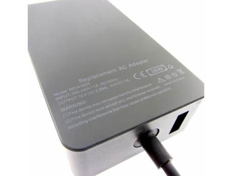 Transformador MTXTEC para Microsoft Surface Pro 4 Model 1625
