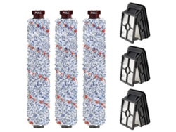 Se aplica al limpiador 3 en 1 Bissell Crosswave, paquete de 3, cepillo, rodillo y filtro.