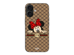 Funda Minnie Gucci para iPhone 16 MANIACASE Negro