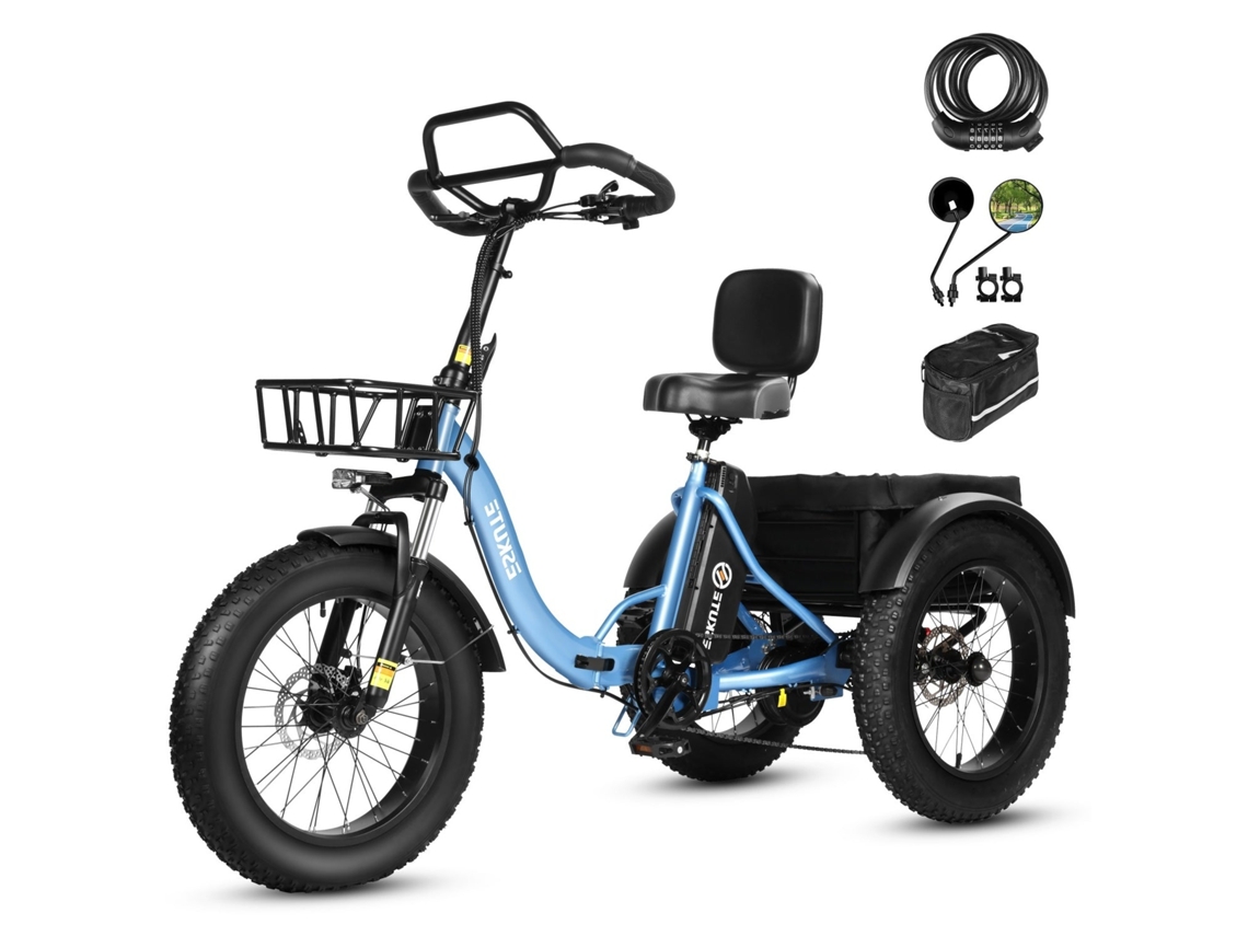 Eskute T302 Pro Bicicleta Eléctrica 250w 48v 20.8ah 20'' Accesorios - Azul