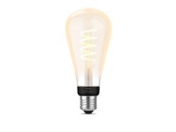 Bombilla de ambiente blanco E27, 1 filamento Giantedison St72, 300 lm, PHILIPS