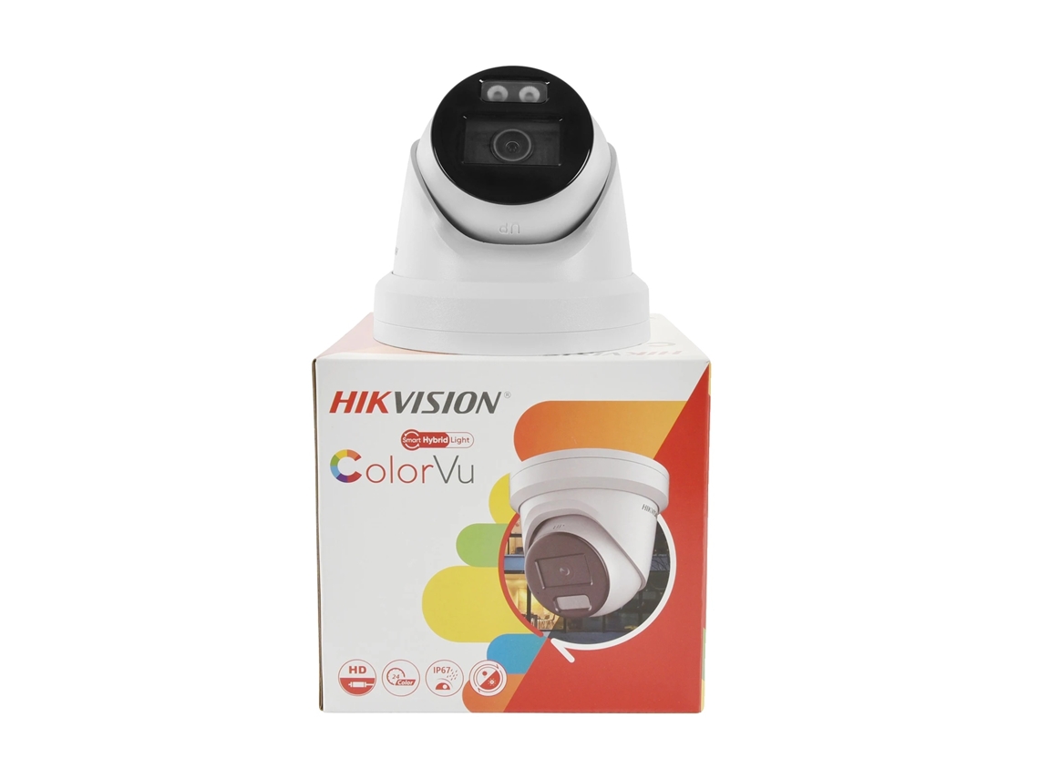 Cámara IP de alta resolución de 8 MP, audio bidireccional, color blanco, conector OEM de 2,8 mm