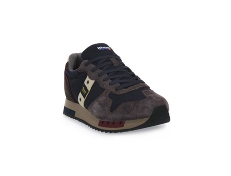 Zapatos de Hombre BLAUER Navy Queens Piel Azul (45)