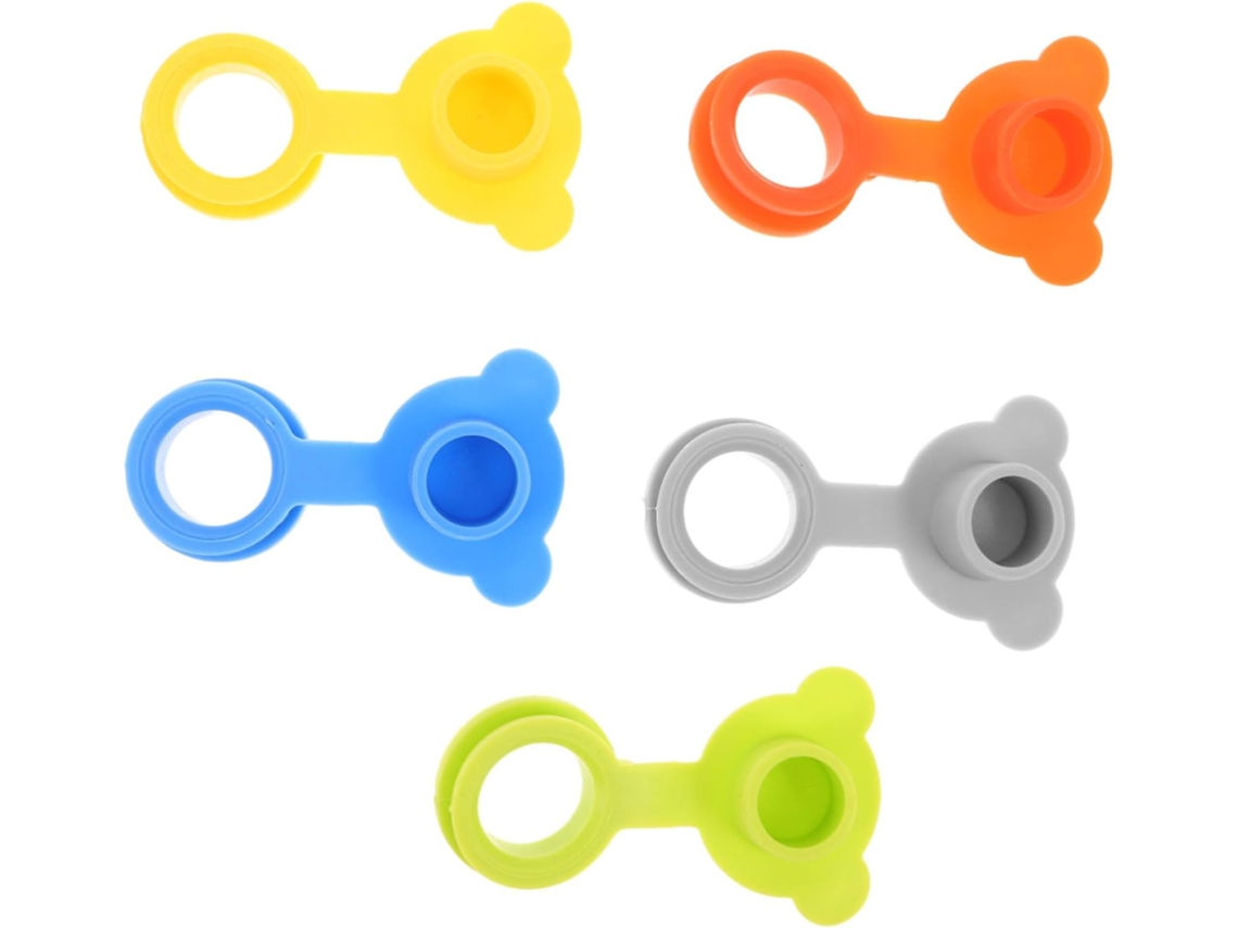 Juego de 5 tapones de silicona para fregadero Slowmoose