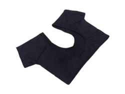 Chaleco absorbente de sudor lavable para axilas 2026dn, camiseta transpirable de secado rápido, unisex, negro, talla grande.