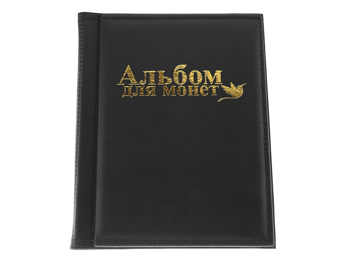 Álbum de monedas Baok World con 250 bolsillos y 10 páginas, carpeta para coleccionistas de monedas, color negro.