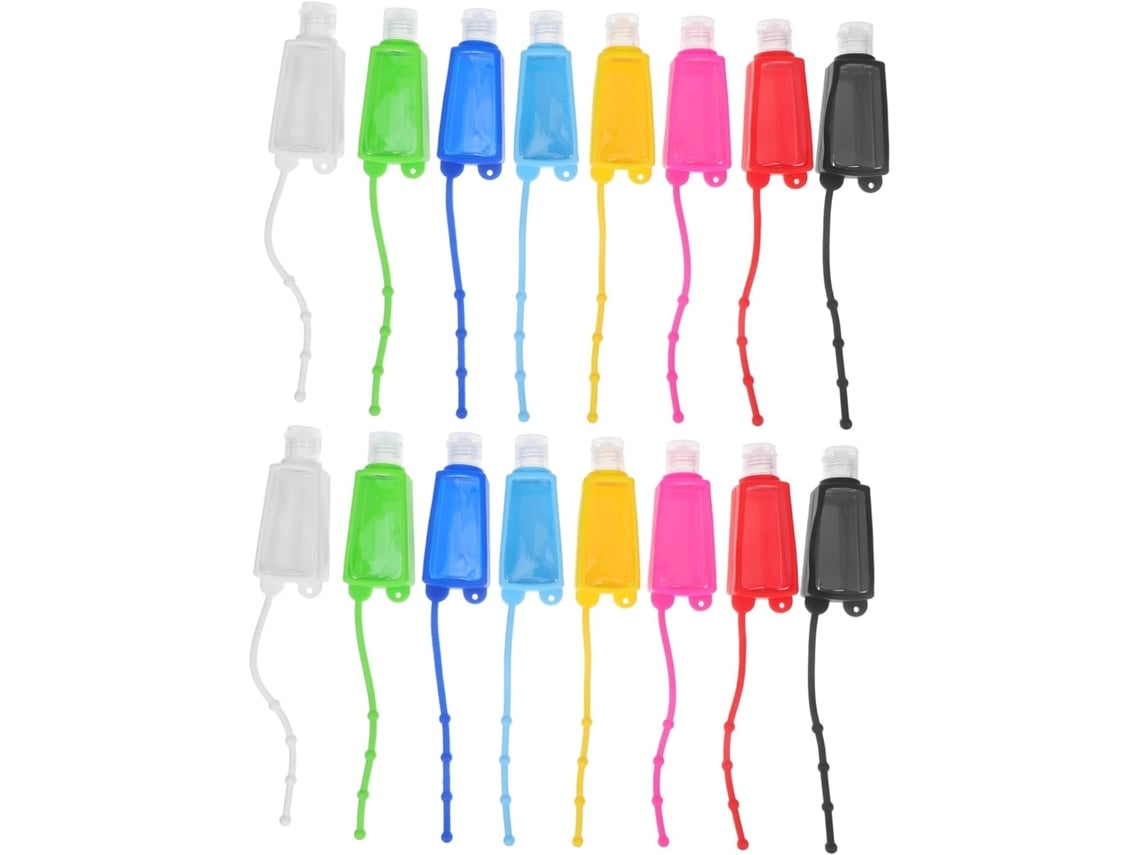 Pacote Com 20 Frascos Flexíveis Transparentes De 30ml, À Prova De Vazamentos, Ideais Para Viagem, Para Loção E Gel De Banho.