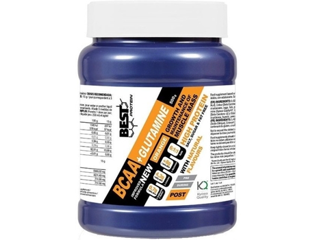 Proteína BEST PROTEIN Bcaa 6.1.1. (500 Gr - Neutro)