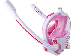 Óculos para Mergulho QSYJ-016 Branco e Rosa