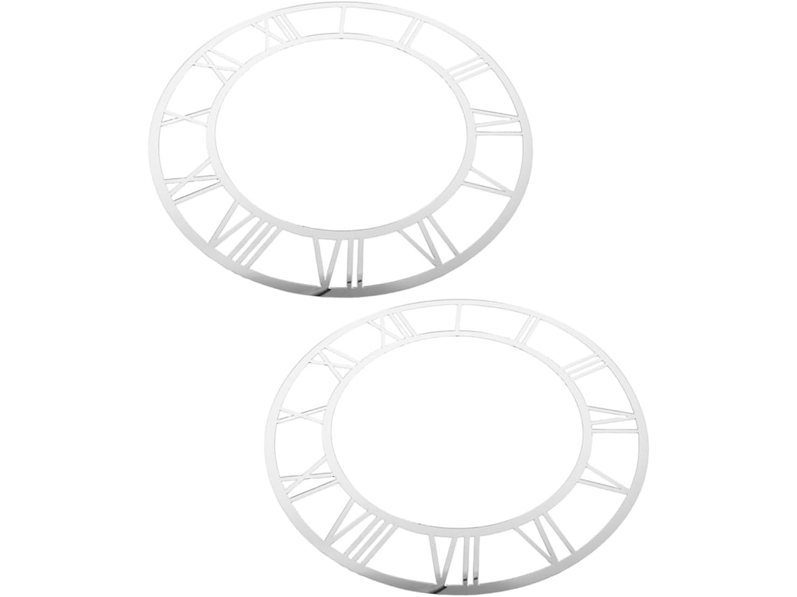 Espejo De Pared Romano, 2 Piezas, Ajustable Para