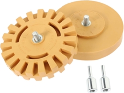 Juego De 2 Ruedas De Goma De 100 Mm Para Quitar Pegatinas De Automóviles, Removedor De Pegatinas Para Coches.
