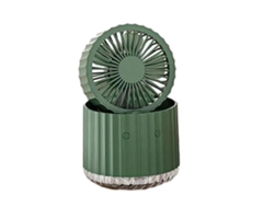 Ventilador Usb De 1500 Mah, Mini Ventilador De Escritorio, Funcionamiento Silencioso Con 3 Velocidades, Portátil.
