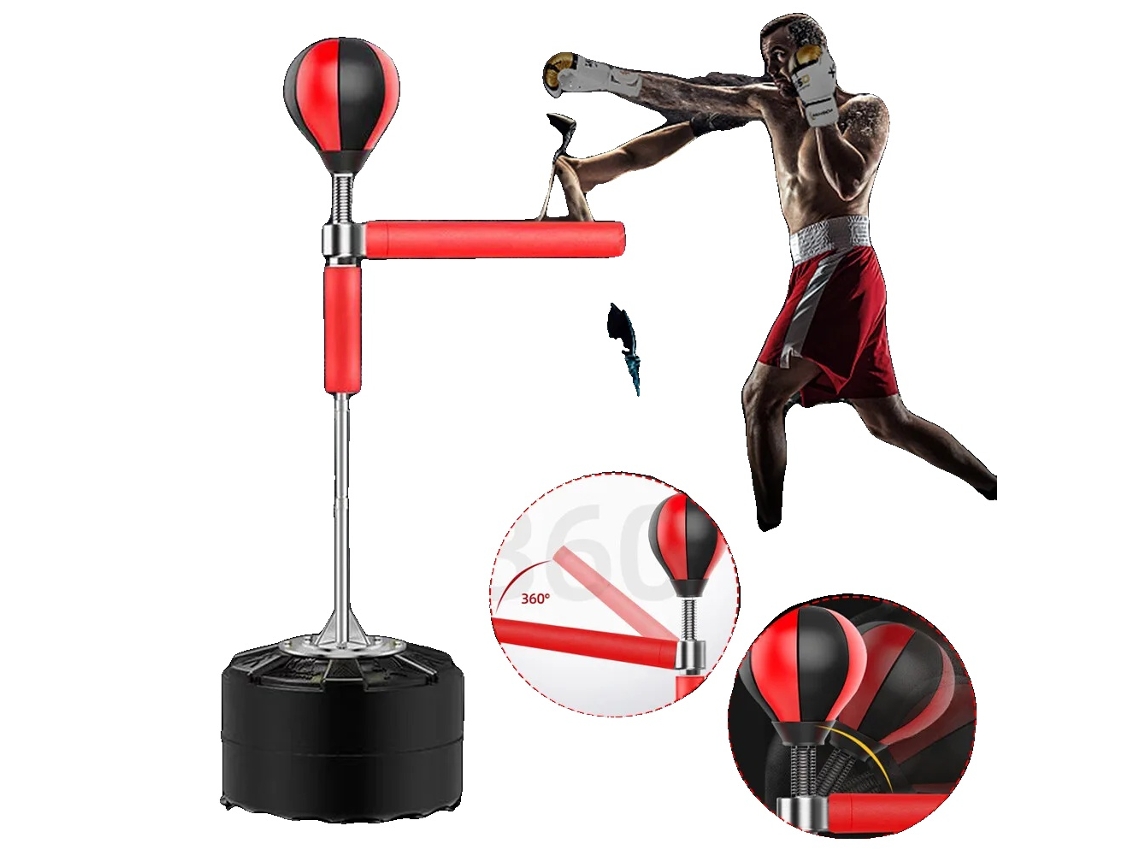 Pelota de boxeo ajustable de 60 a 160 cm, material sintético, para mayores de 6 años (OEM)