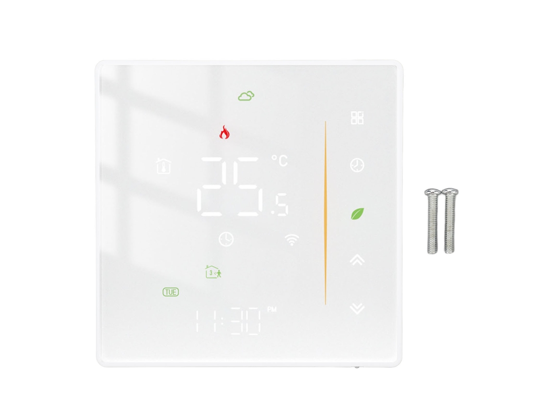 Termostato Wi-Fi para Caldeira S/MARCA, 7 Dias, Controle por Voz