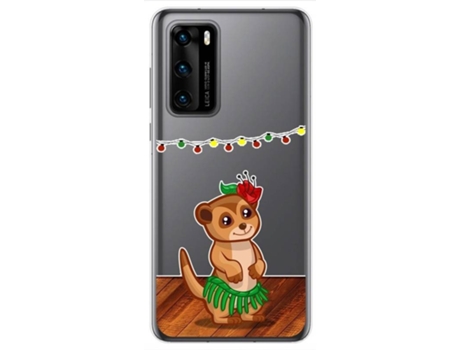 Carcasa Huawei P40 TUMUNDOSMARTPHONE Dibujos Transparente Multicolor
