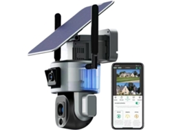 Cámara De Seguridad Solar Para El Hogar 4g/wifi 4k Hd, Zoom 10x.