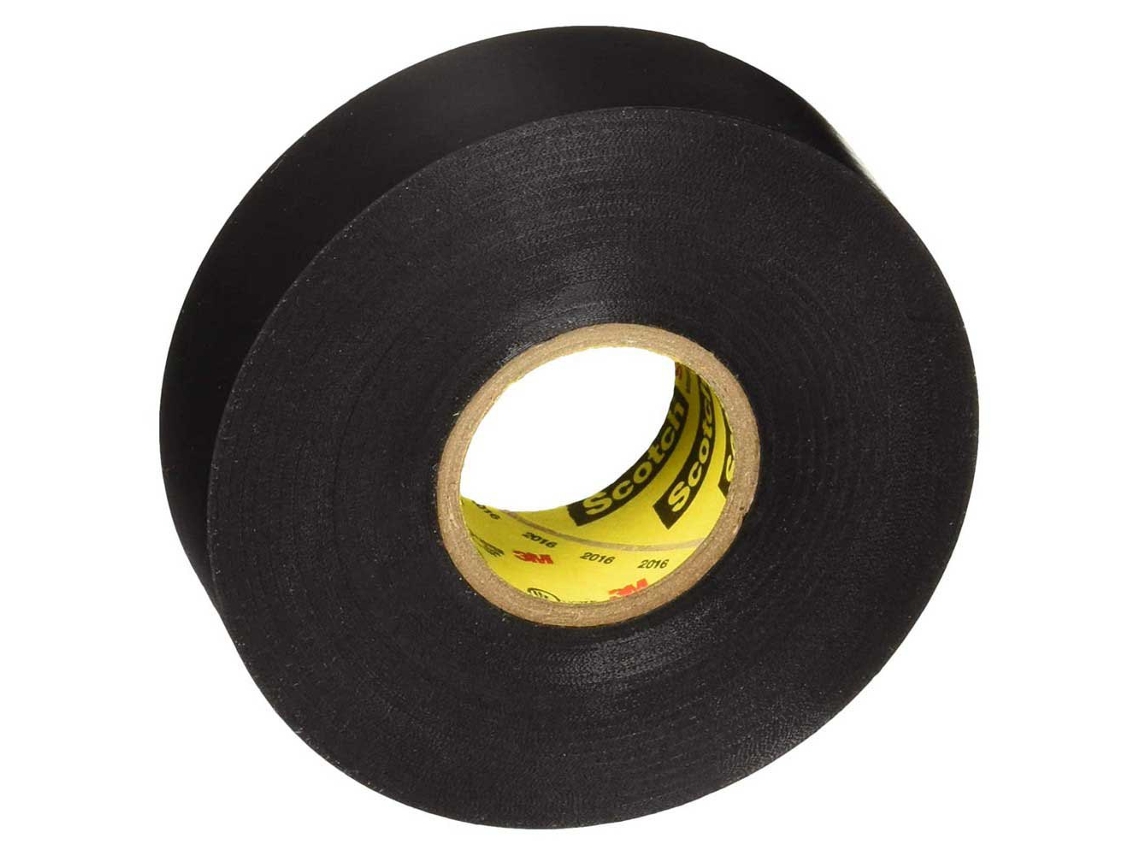 Mais Scotch Super 33 19 Mm 60 M Elétrico Fita Preto3M