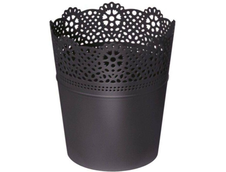 Maceta PROSPERPLAST Lace (Gris - 11.2 x 13 cm)