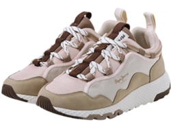 Zapatillas PEPE JEANS FOOTWEAR Koko Palmer Poliéster Mujer (39 - Camel)