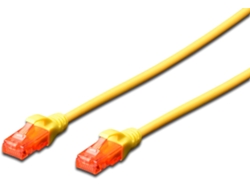 (AO)CABO REDE EWENT CAT6 UTP0.5M AMAR